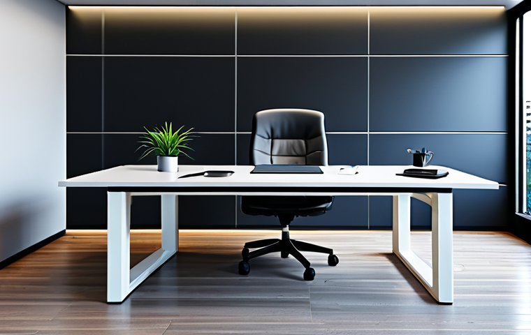 Prompt 1: Mindful Professional in a Modern Office**
